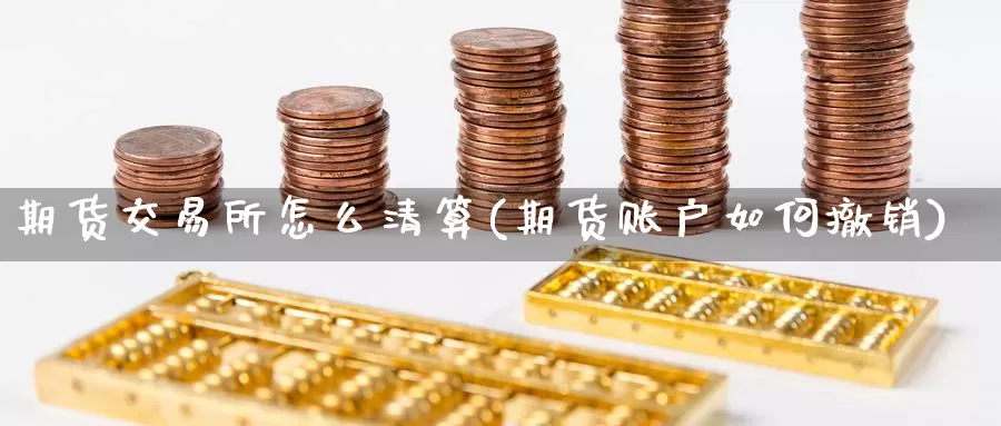 期货交易所怎么清算(期货账户如何撤销)_https://www.upaiseo.net_国际期货直播_第1张
